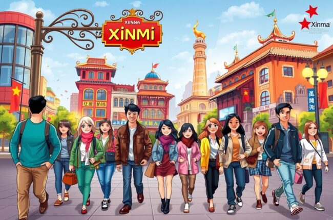 Foreigners walking in Xinmi 新密市, Henan 河南